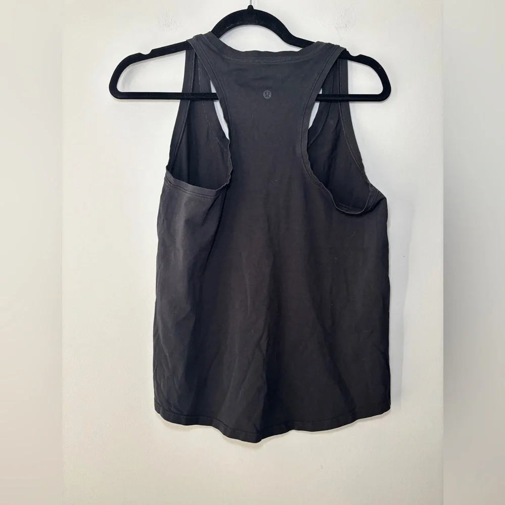 Lululemon Athletic Black Racerback Sleeveless Love Tank Top - Picture 4 of 5